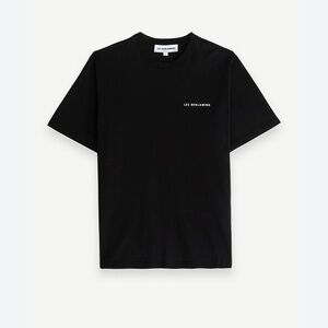 Le Benjamin’s Black Logo Crewneck T-Shirt